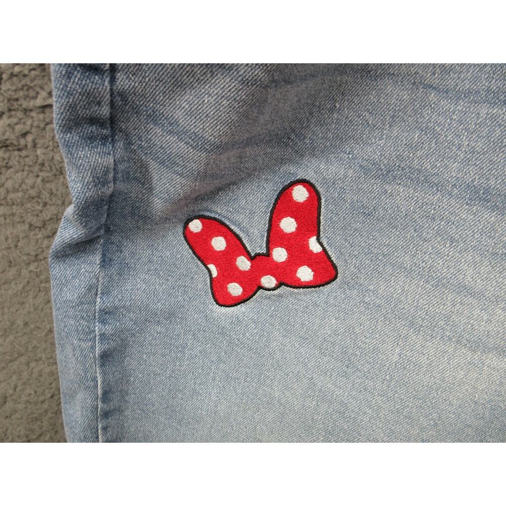 NWT Disney X Hot Topic Mickey Minnie Mouse Mom Jeans Light Wash Plus Size 26 - Picture 5 of 15